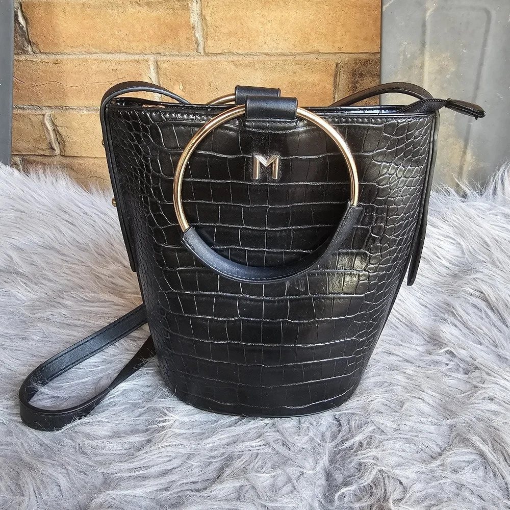 Meliebianco BA1032 Stella Ring Bucket Purse